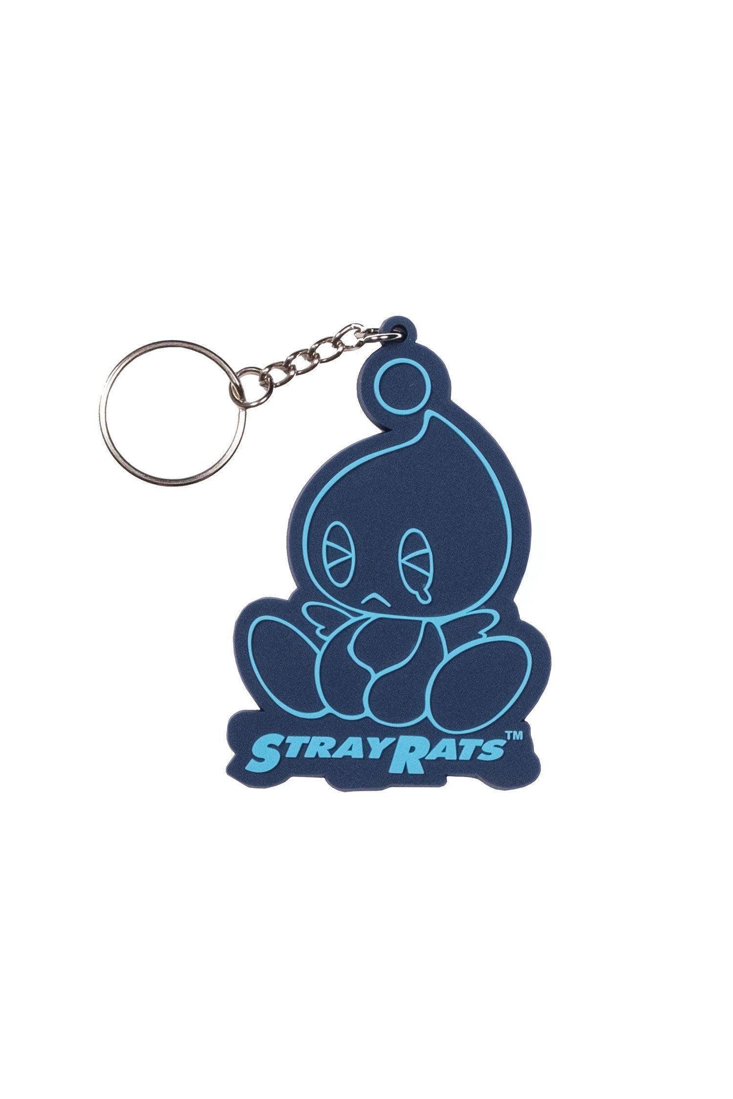 The STRAY RATS x SONIC - CHAO KEYCHAIN BLUE available online with global shipping, and in PAM Stores Melbourne and Sydney.