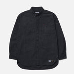 The PLAID PATTERN BD SHIRT LS BLACK available online with global shipping, and in PAM Stores Melbourne and Sydney.