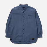 The PLAID PATTERN BD SHIRT LS BLUE available online with global shipping, and in PAM Stores Melbourne and Sydney.