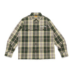 The CHECK SHIRT GREEN available online with global shipping, and in PAM Stores Melbourne and Sydney.