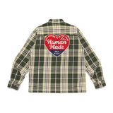 The CHECK SHIRT GREEN available online with global shipping, and in PAM Stores Melbourne and Sydney.
