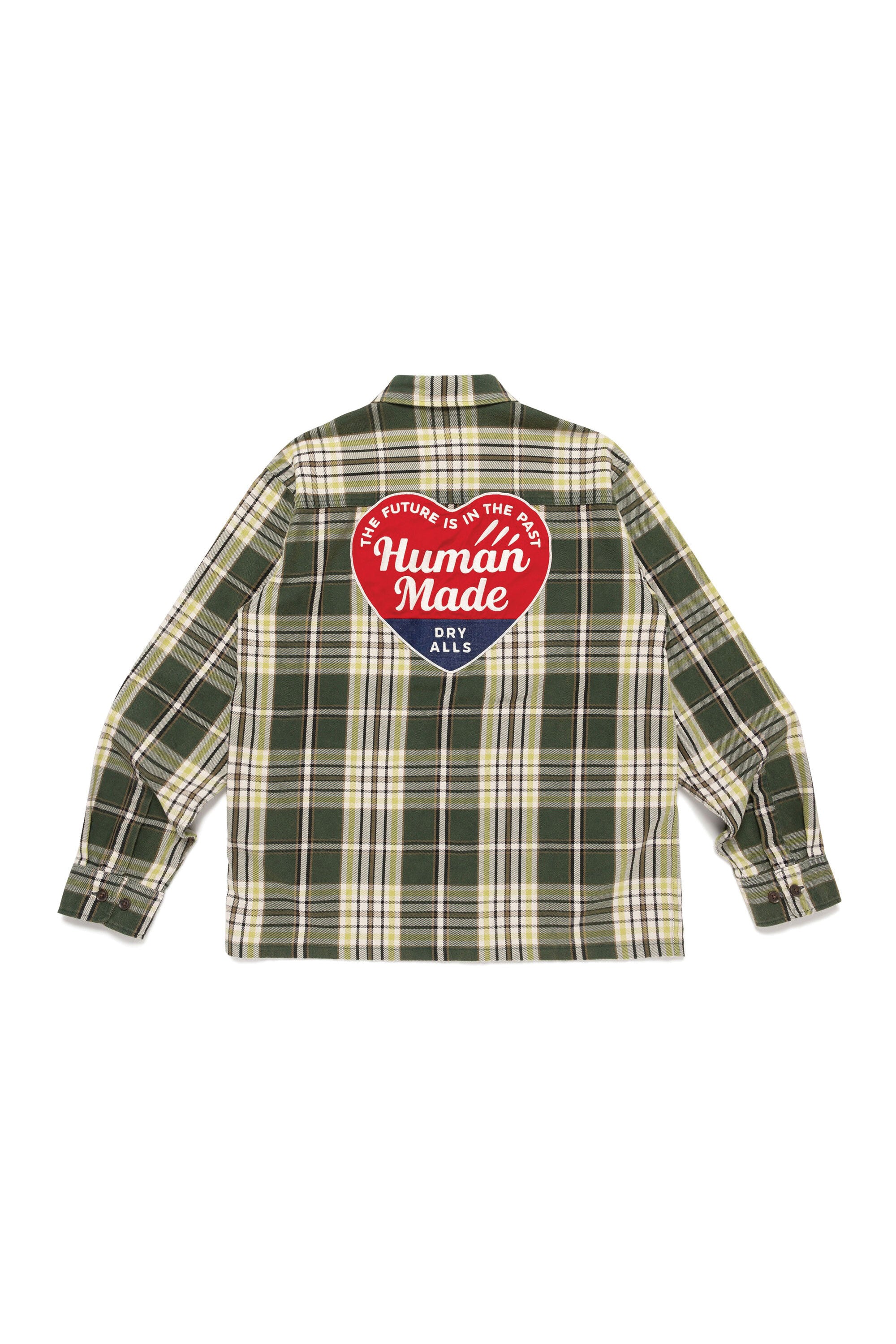 The CHECK SHIRT GREEN available online with global shipping, and in PAM Stores Melbourne and Sydney.