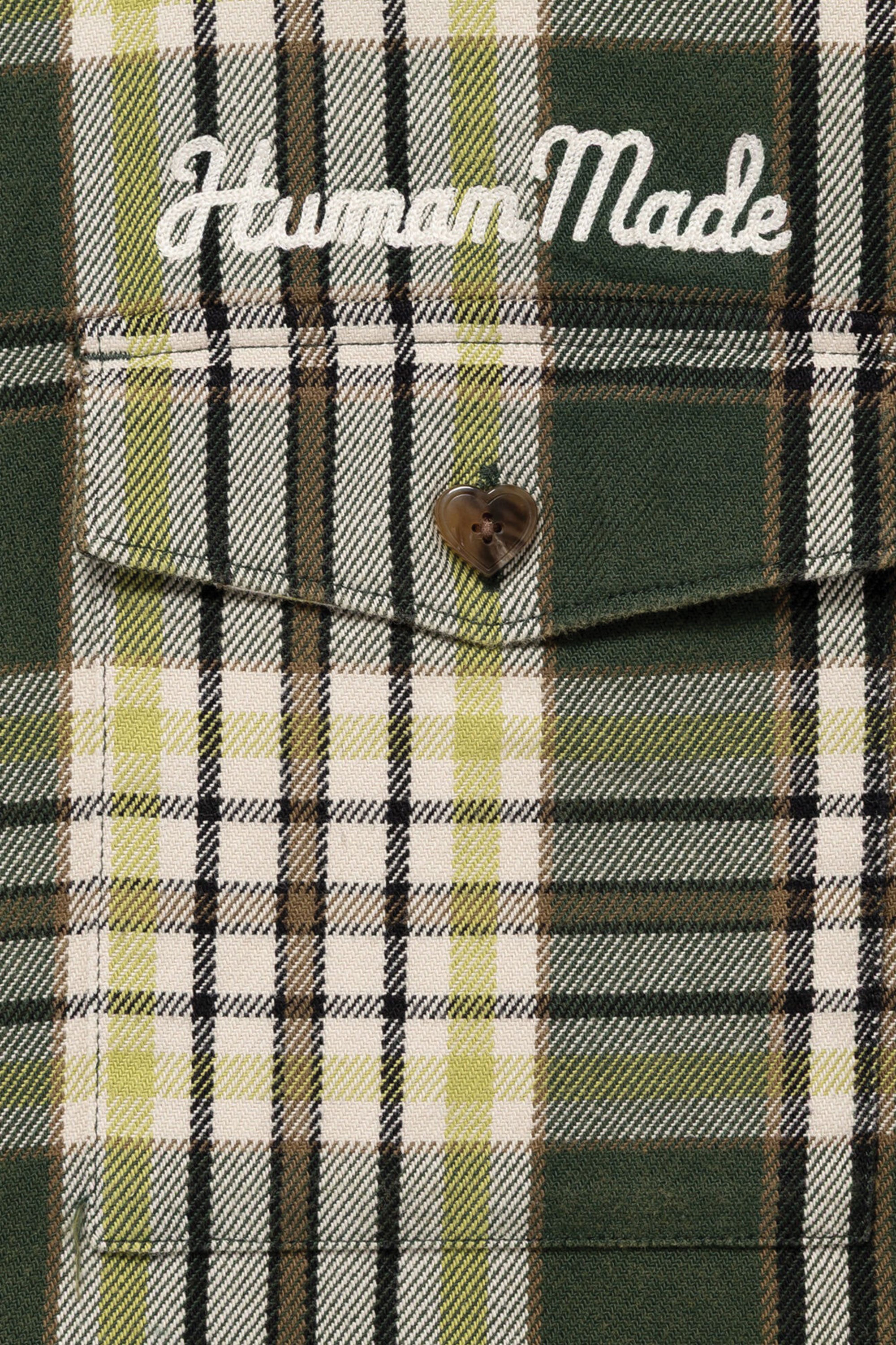 The CHECK SHIRT GREEN available online with global shipping, and in PAM Stores Melbourne and Sydney.