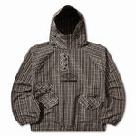 The Check Smock Anorak Beige Dark Brown available online with global shipping, and in PAM Stores Melbourne and Sydney.
