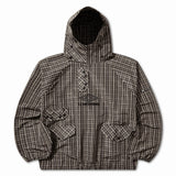 The Check Smock Anorak Beige Dark Brown available online with global shipping, and in PAM Stores Melbourne and Sydney.