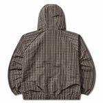 The Check Smock Anorak Beige Dark Brown available online with global shipping, and in PAM Stores Melbourne and Sydney.