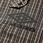 The Check Smock Anorak Beige Dark Brown available online with global shipping, and in PAM Stores Melbourne and Sydney.