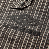 The Check Smock Anorak Beige Dark Brown available online with global shipping, and in PAM Stores Melbourne and Sydney.