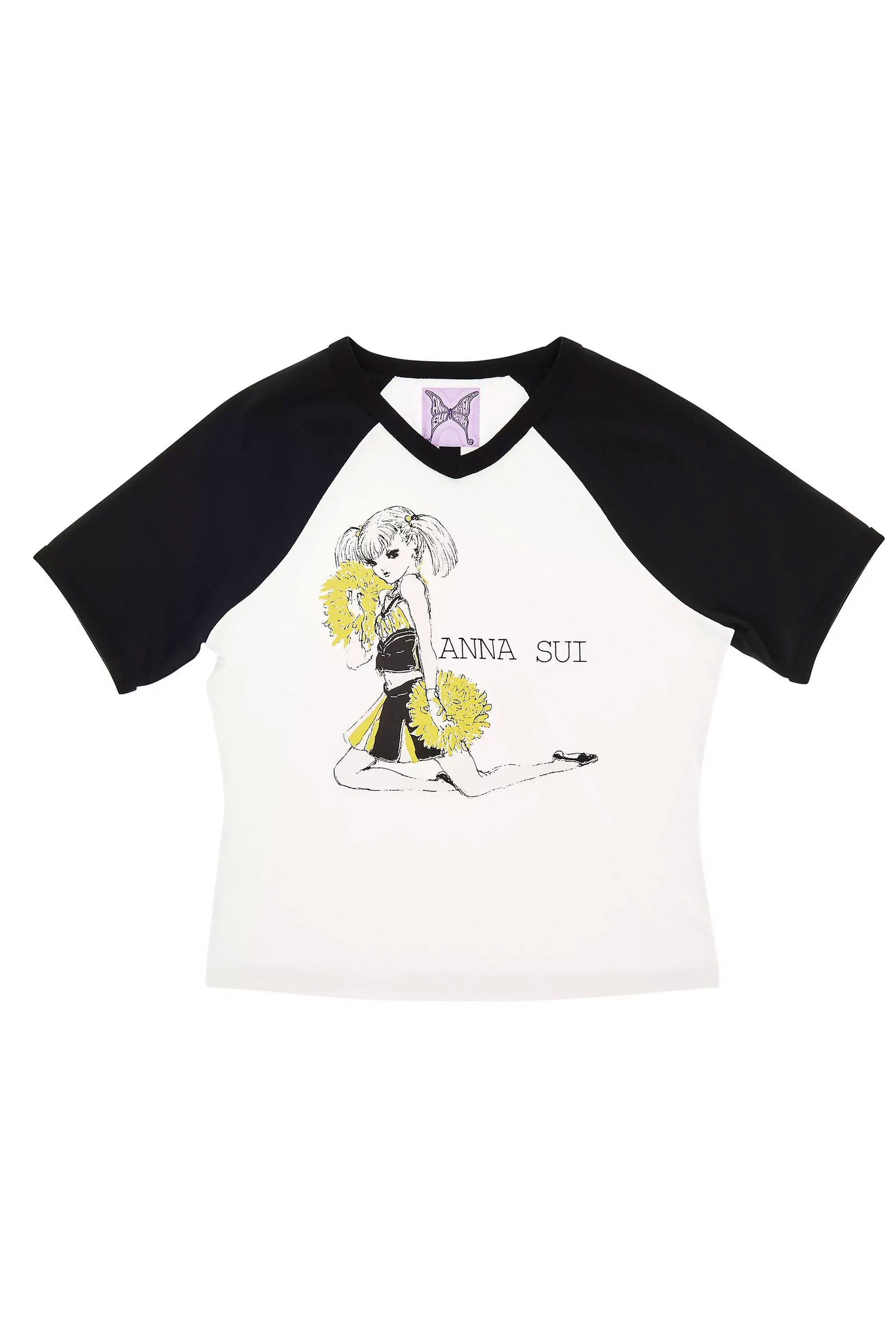 The ANNA SUI CHEERLEADER BABY TEE  available online with global shipping, and in PAM Stores Melbourne and Sydney.