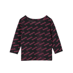 The CHEERY 3/4 SLEEVE EMBROIDERED TEE available online with global shipping, and in PAM Stores Melbourne and Sydney.