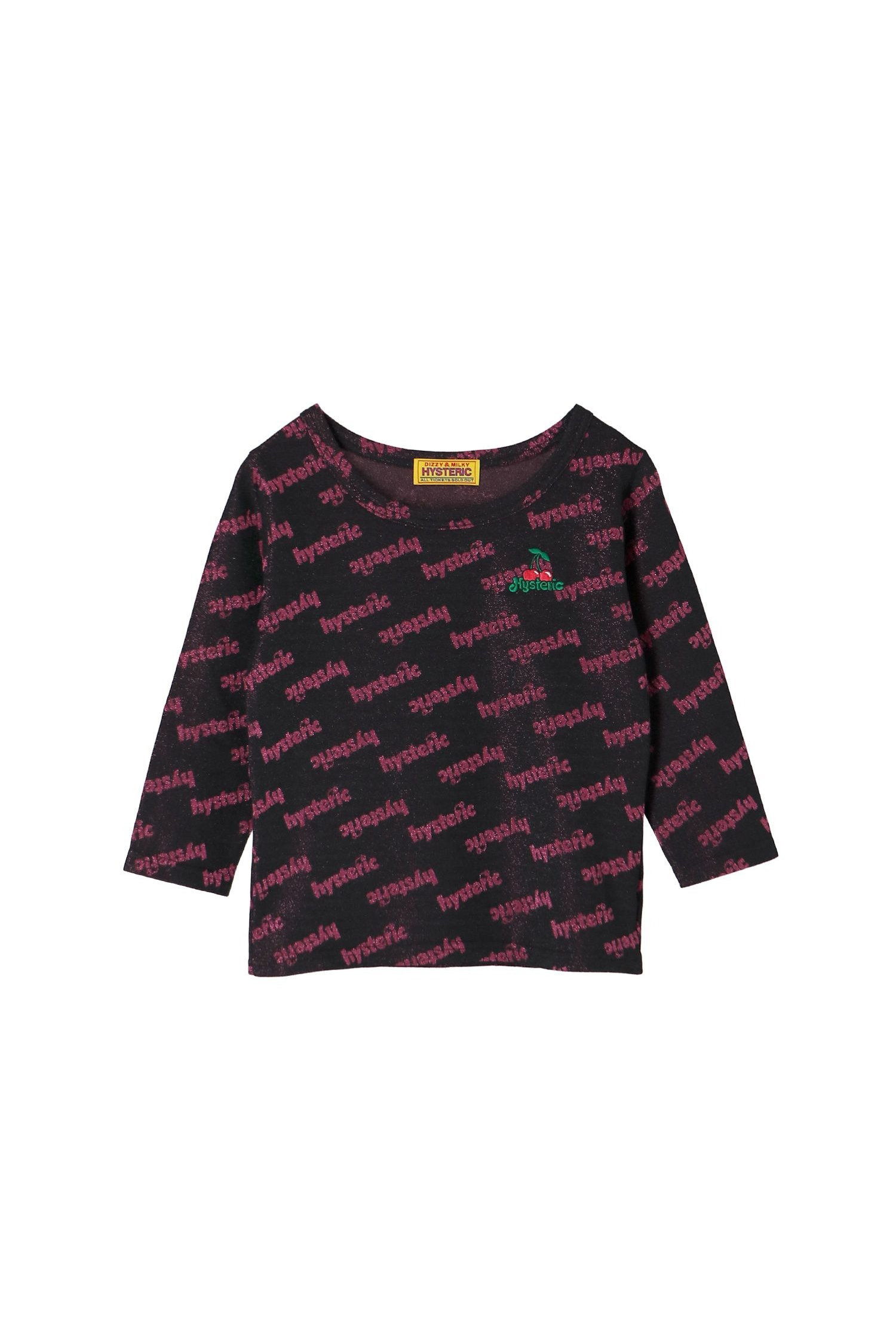 The CHEERY 3/4 SLEEVE EMBROIDERED TEE available online with global shipping, and in PAM Stores Melbourne and Sydney.