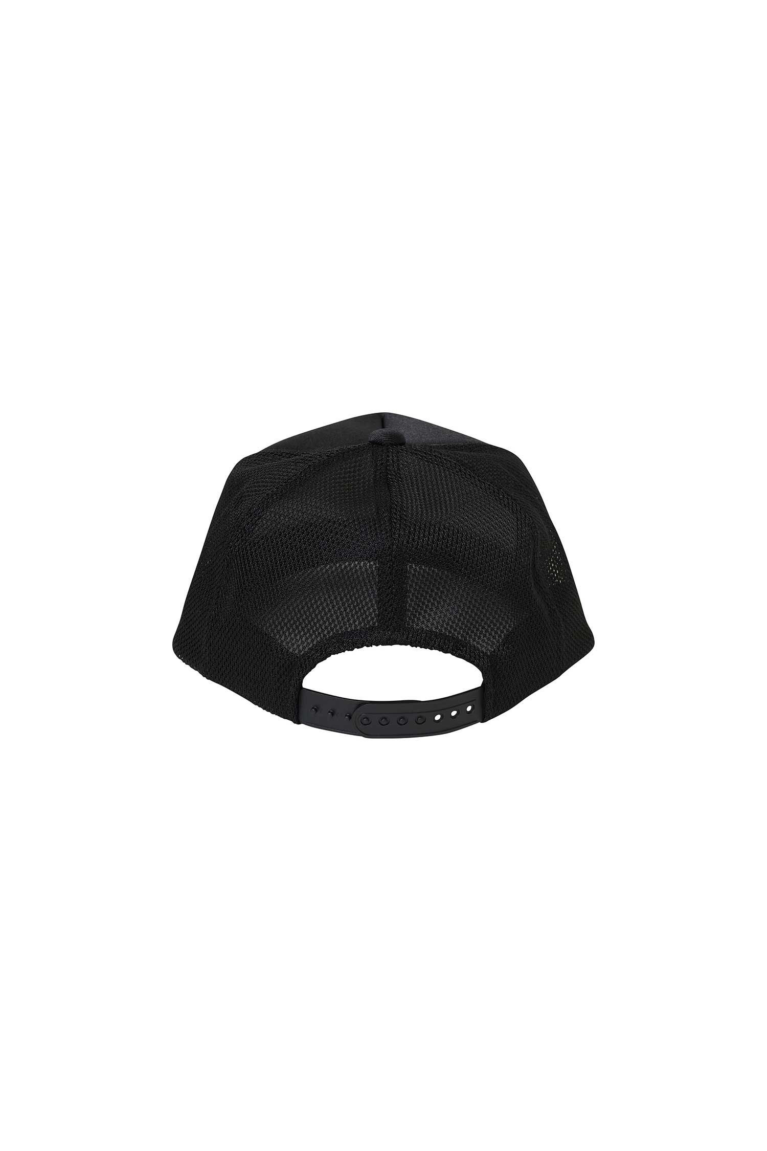 The CHERRY TRUCKER CAP available online with global shipping, and in PAM Stores Melbourne and Sydney.