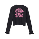 CHERRY ADDICTION Cardigan Black