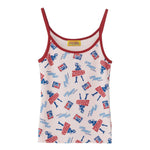 The CHILLIN' OUT CAMISOL PINK available online with global shipping, and in PAM Stores Melbourne and Sydney.