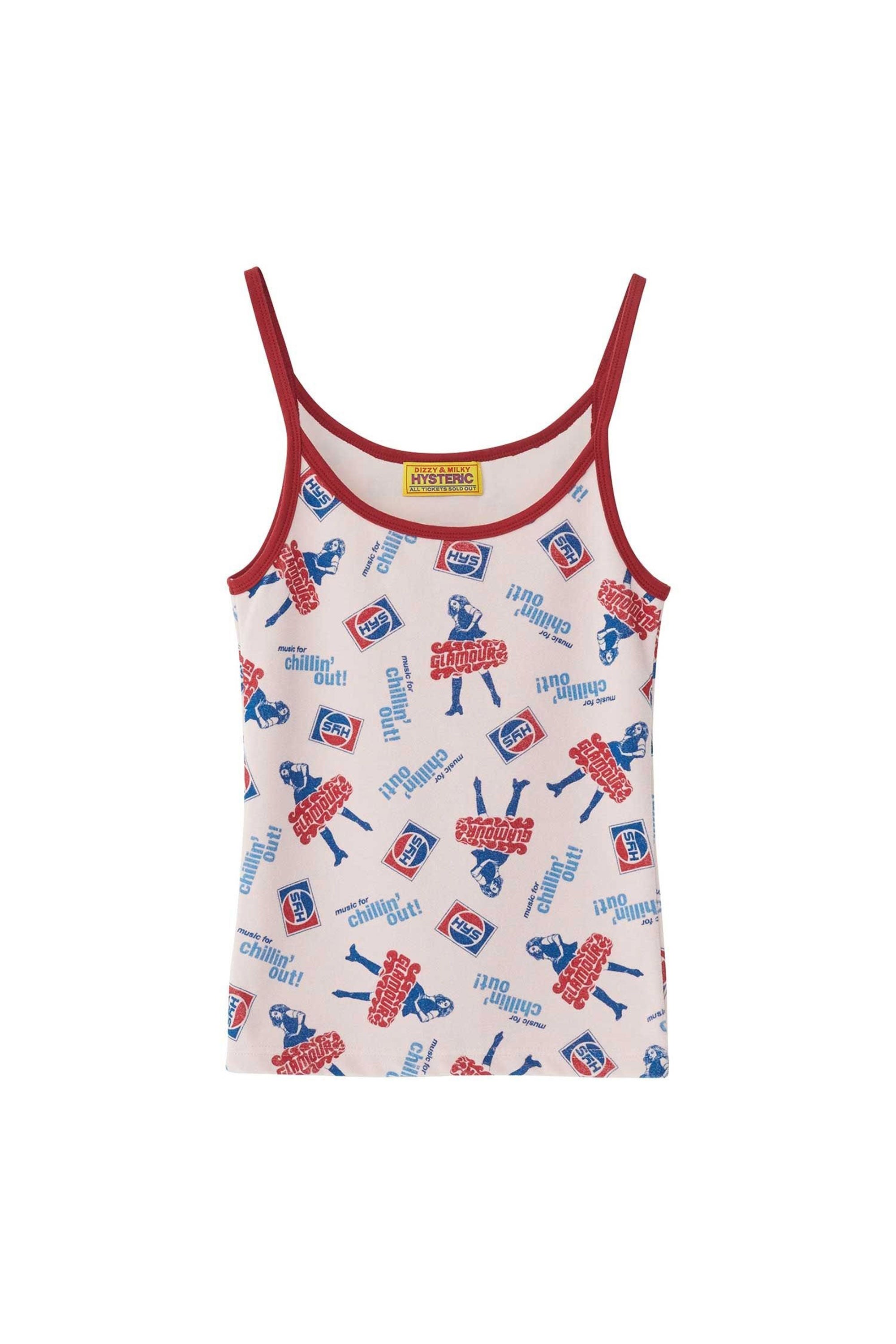 The CHILLIN' OUT CAMISOL PINK available online with global shipping, and in PAM Stores Melbourne and Sydney.