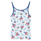 The CHILLIN' OUT CAMISOL WHITE available online with global shipping, and in PAM Stores Melbourne and Sydney.