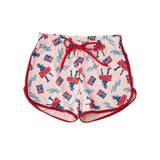 The CHILLIN' OUT SHORTS PINK available online with global shipping, and in PAM Stores Melbourne and Sydney.