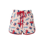 The CHILLIN' OUT SHORTS PINK available online with global shipping, and in PAM Stores Melbourne and Sydney.