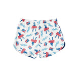 The CHILLIN' OUT SHORTS WHITE available online with global shipping, and in PAM Stores Melbourne and Sydney.