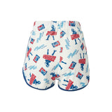 The CHILLIN' OUT SHORTS WHITE available online with global shipping, and in PAM Stores Melbourne and Sydney.