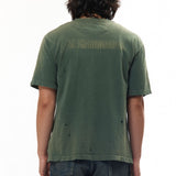 The NH X CHITO . SAVAGE CREWNECK SS TEE OLIVE DRAB available online with global shipping, and in PAM Stores Melbourne and Sydney.