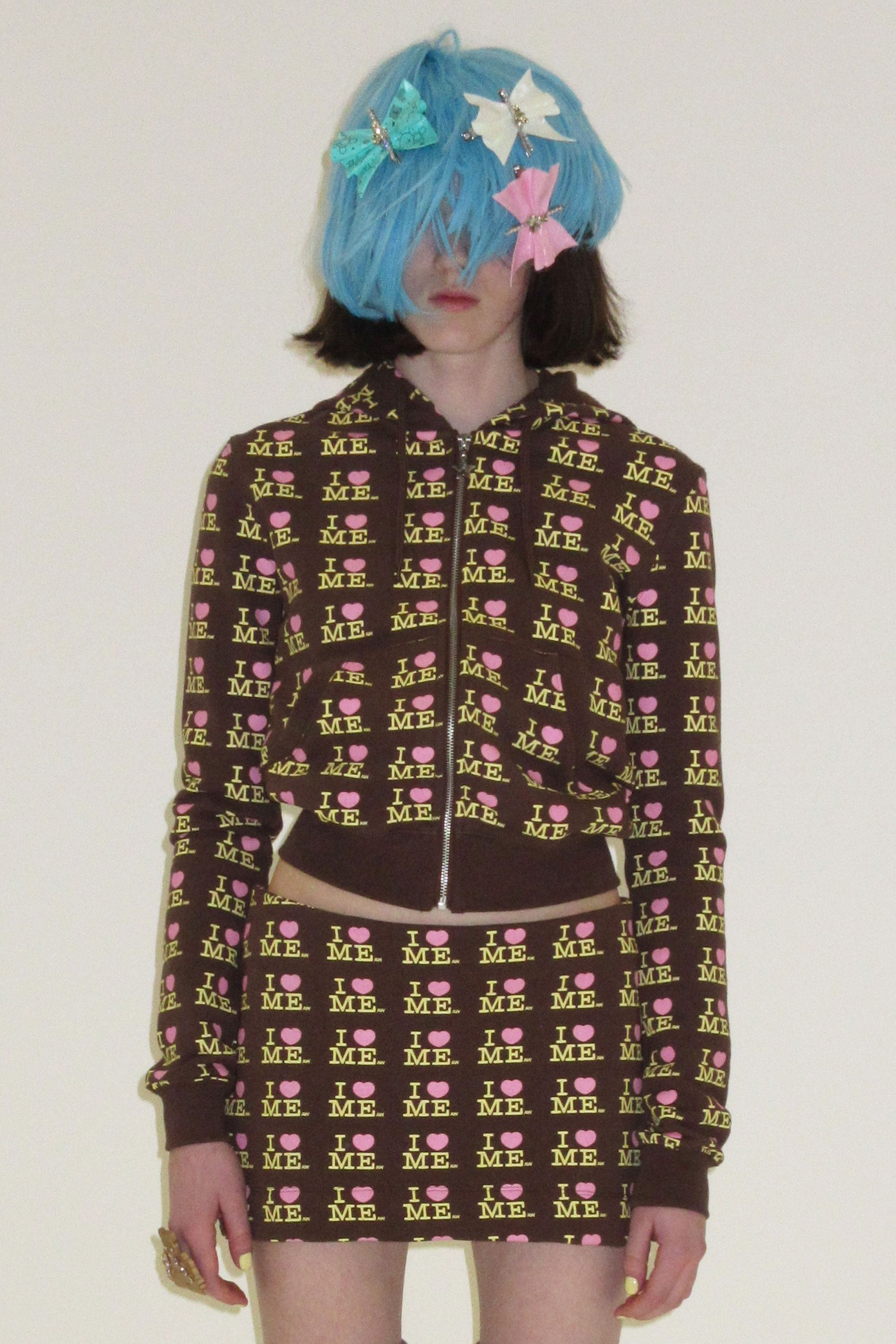 The CHOCO I HEART ME SHRUNKEN HOODIE *PRE-ORDER* available online with global shipping, and in PAM Stores Melbourne and Sydney.