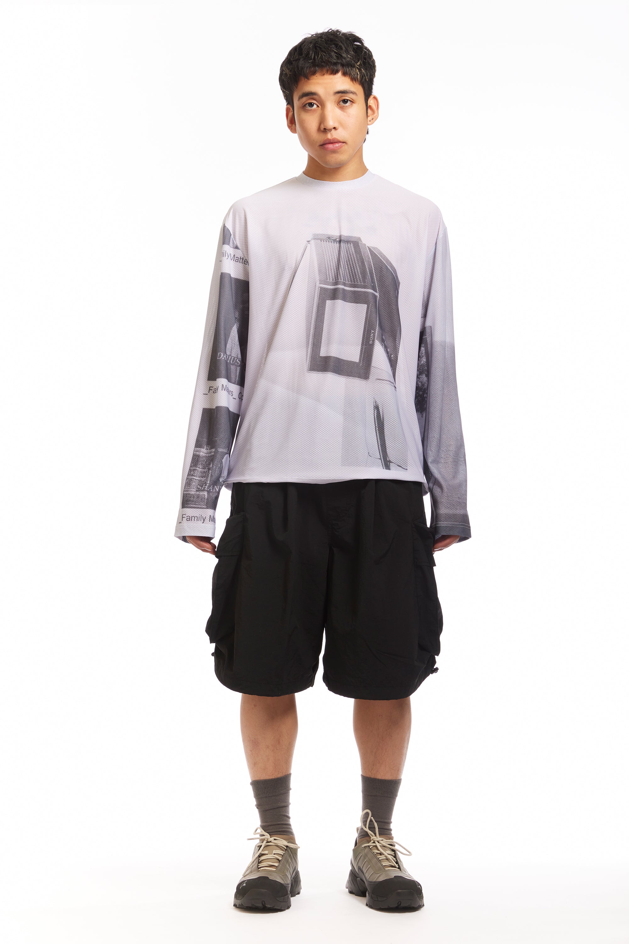 The CHOW SHORTS - BLACK TV available online with global shipping, and in PAM Stores Melbourne and Sydney.