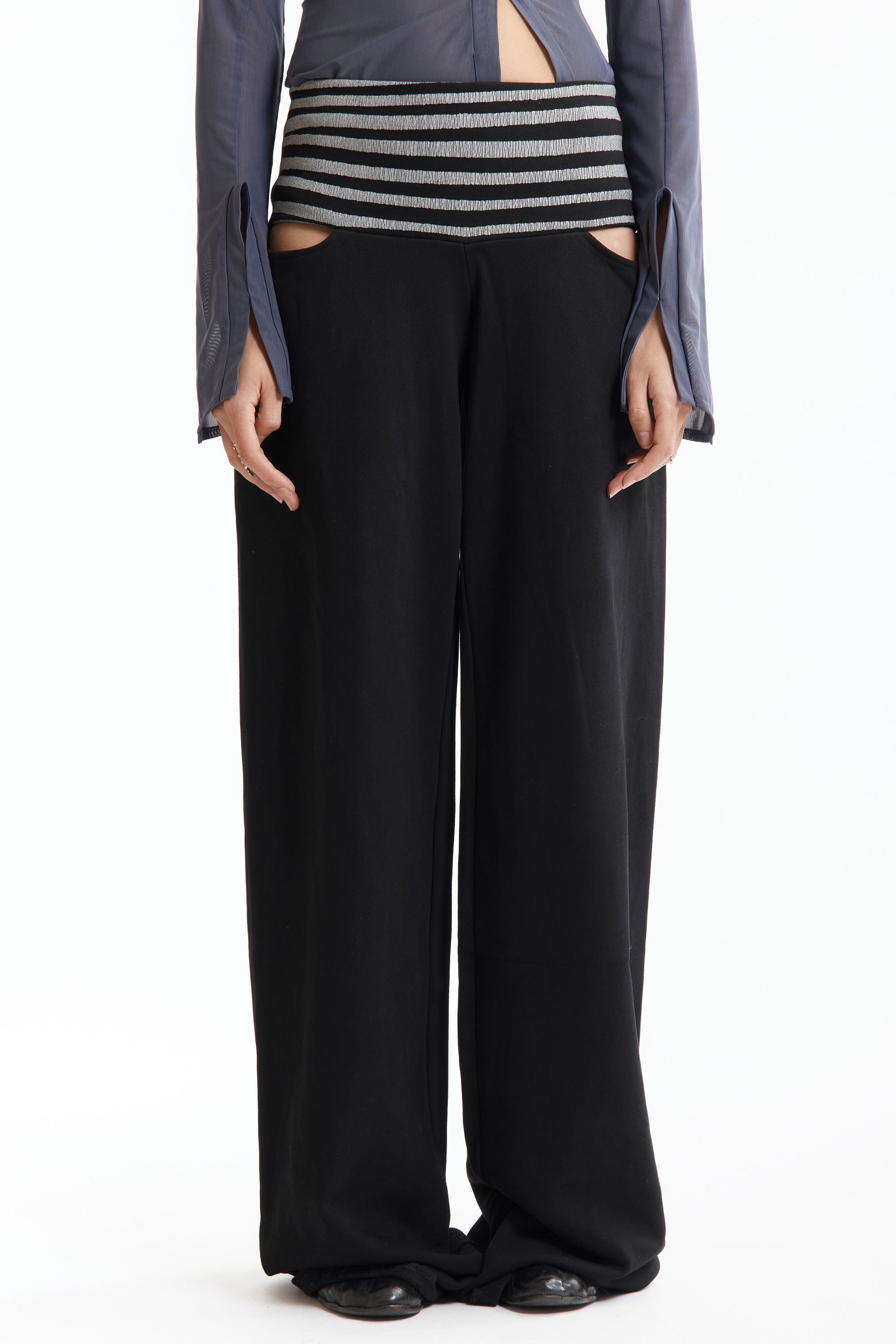 The Circus Pant Black / Silver available online with global shipping, and in PAM Stores Melbourne and Sydney.