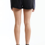 The CIRCUS SHORT STRIPE BLACK SILVER available online with global shipping, and in PAM Stores Melbourne and Sydney.