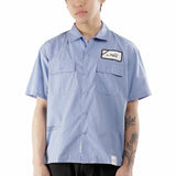 The CLASSIC WORK SHIRT SS-1 BLUE available online with global shipping, and in PAM Stores Melbourne and Sydney.