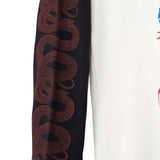 The COBRA 3/4 Sleeve Crop T-Shirt White available online with global shipping, and in PAM Stores Melbourne and Sydney.