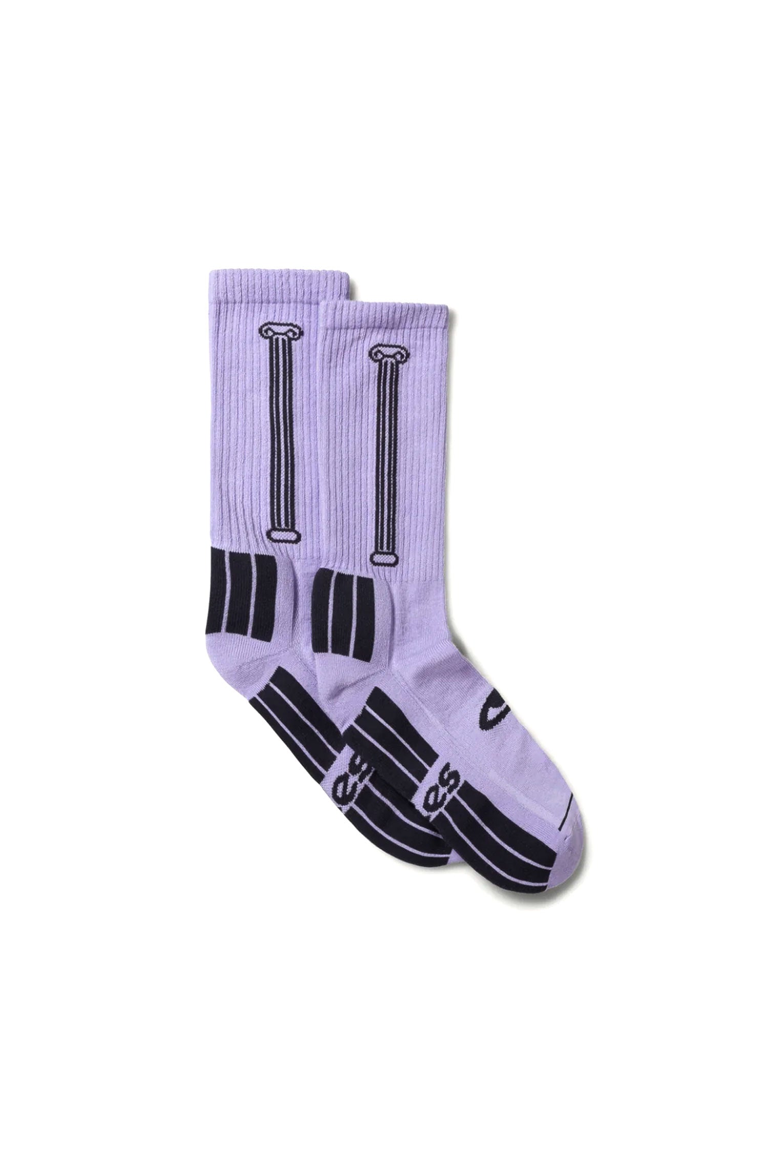 The ARIES - SS24 COLUMN SOCK LILAC available online with global shipping, and in PAM Stores Melbourne and Sydney.