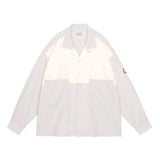 The COLOURED COTTON TWILL OPEN SHIRT GREY available online with global shipping, and in PAM Stores Melbourne and Sydney.