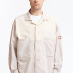 The COLOURED COTTON TWILL OPEN SHIRT GREY available online with global shipping, and in PAM Stores Melbourne and Sydney.