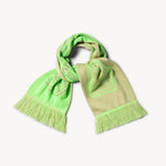 The ARIES - COLUMN SCARF FLUORO GREEN  available online with global shipping, and in PAM Stores Melbourne and Sydney.