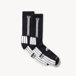 The ARIES - COLUMN SOCK BLACK  available online with global shipping, and in PAM Stores Melbourne and Sydney.