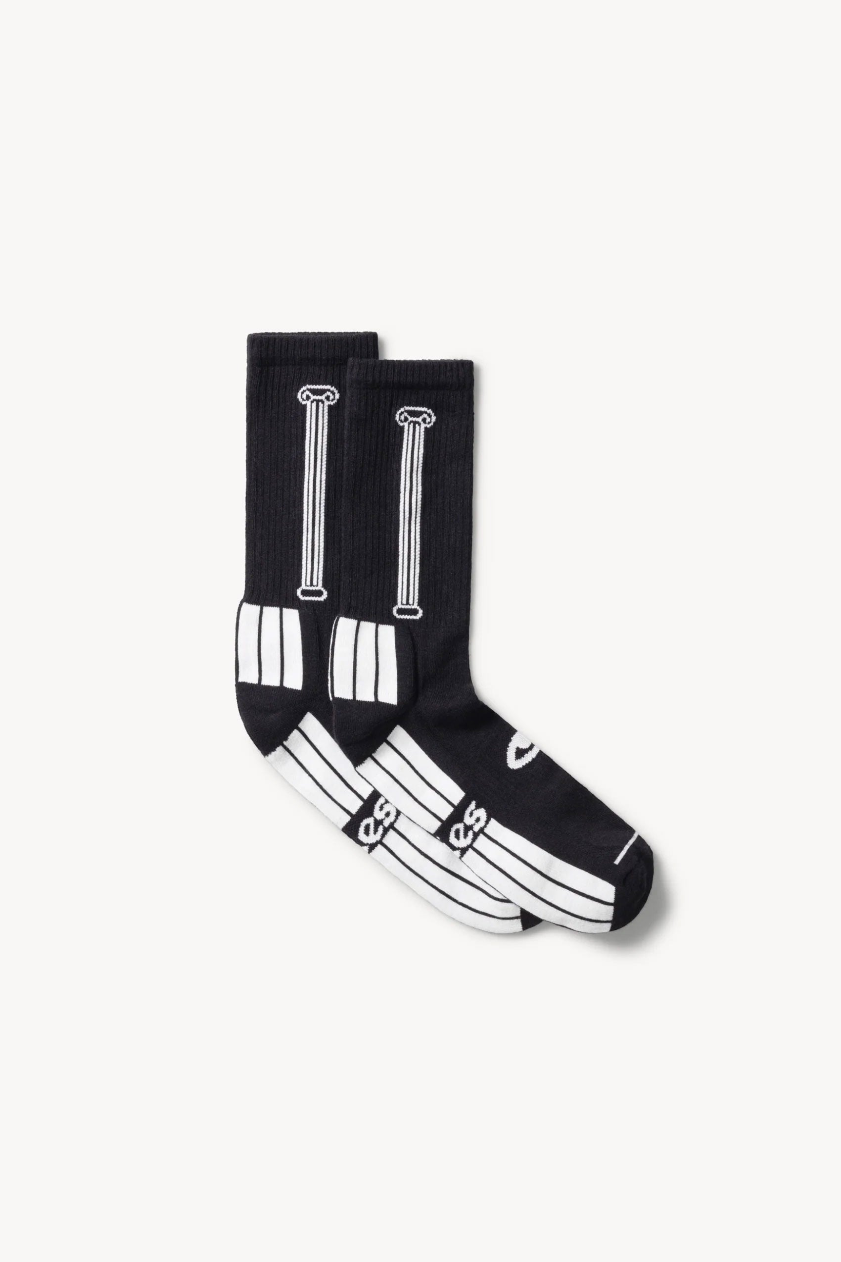 The ARIES - COLUMN SOCK BLACK  available online with global shipping, and in PAM Stores Melbourne and Sydney.