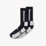 The ARIES - COLUMN SOCK BLACK  available online with global shipping, and in PAM Stores Melbourne and Sydney.