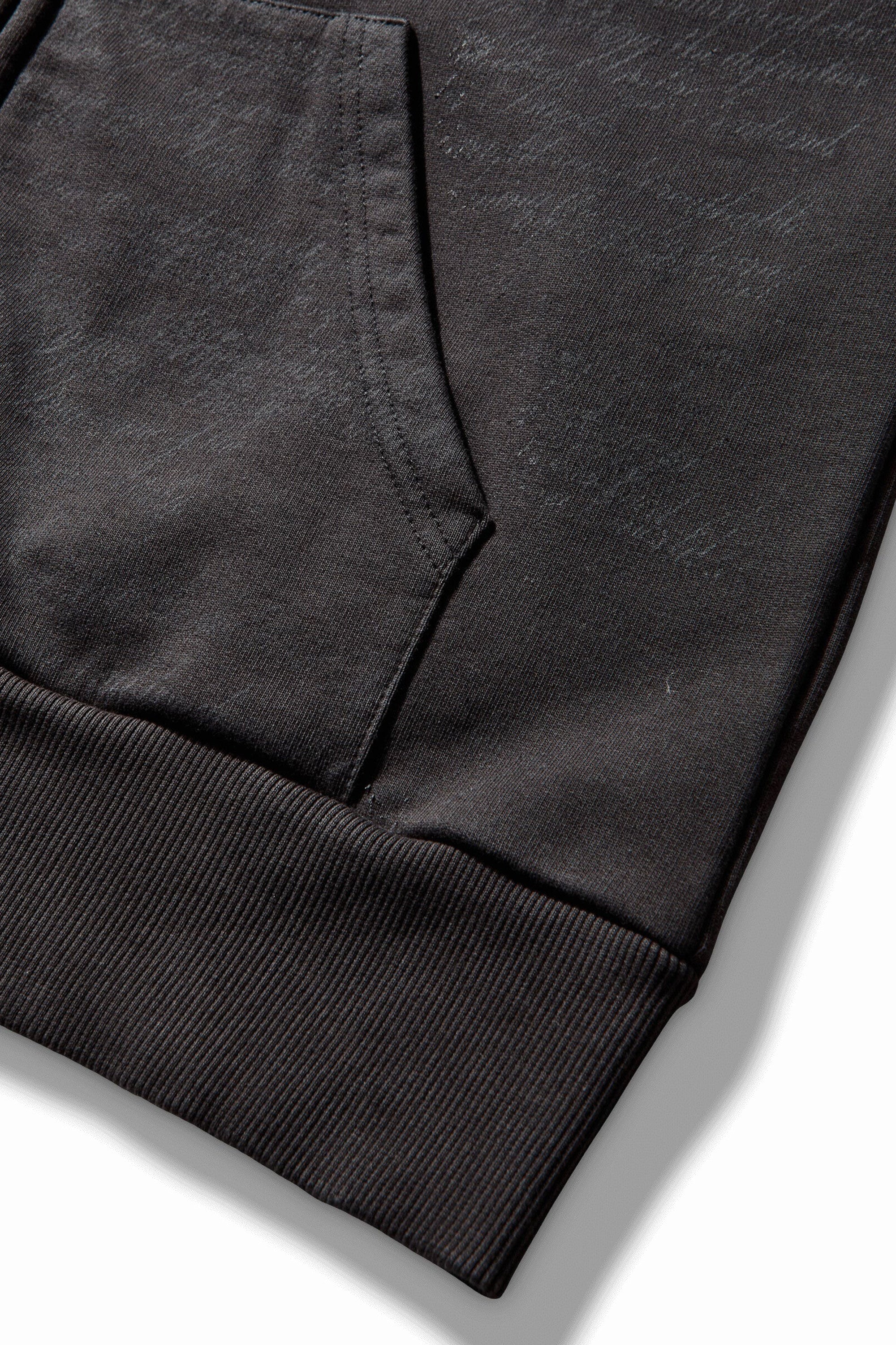 The SS26 Compact Masked Zip Hoddie Washed Black available online with global shipping, and in PAM Stores Melbourne and Sydney.