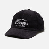 The CORDUROY DAD CAP BLACK available online with global shipping, and in PAM Stores Melbourne and Sydney.