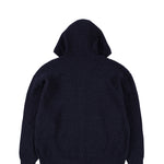 The CORDY KNIT ZIP HOODIE BLACK available online with global shipping, and in PAM Stores Melbourne and Sydney.