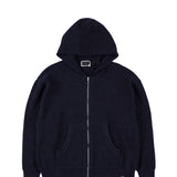 The CORDY KNIT ZIP HOODIE BLACK available online with global shipping, and in PAM Stores Melbourne and Sydney.