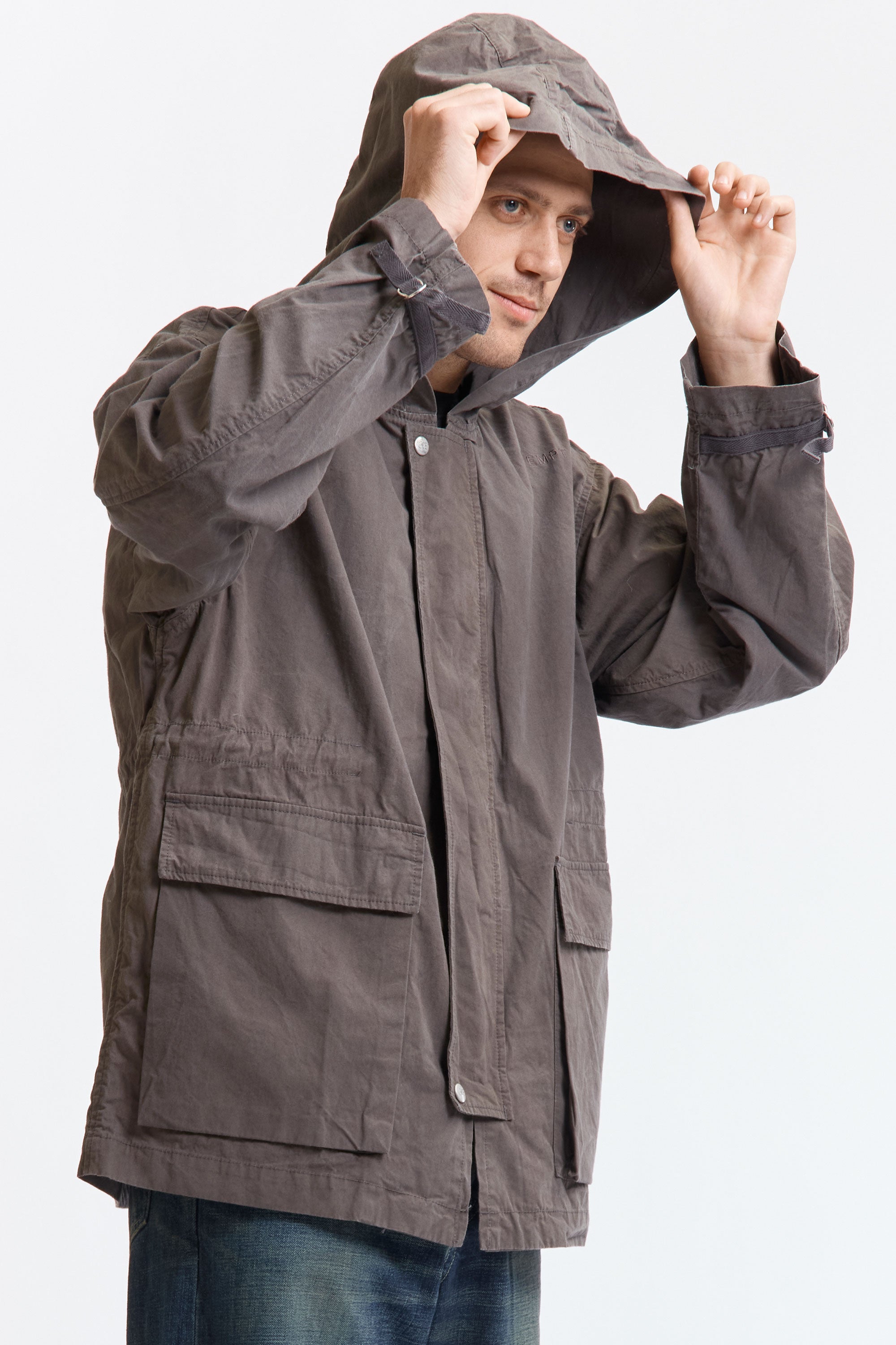The COTTON HOOD JACKET available online with global shipping, and in PAM Stores Melbourne and Sydney.