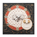 The CREST MASKED FOULARD available online with global shipping, and in PAM Stores Melbourne and Sydney.