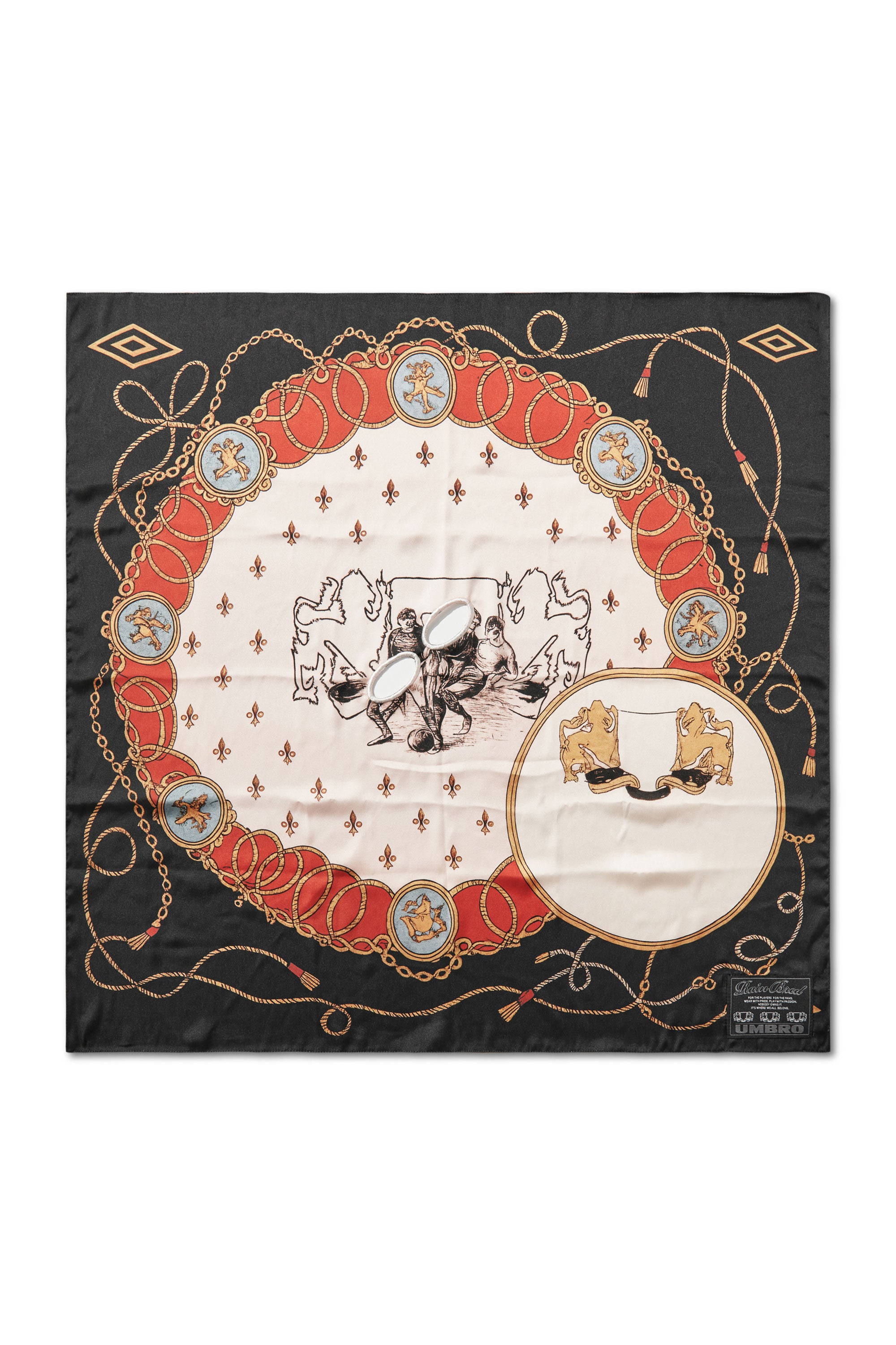 The CREST MASKED FOULARD available online with global shipping, and in PAM Stores Melbourne and Sydney.