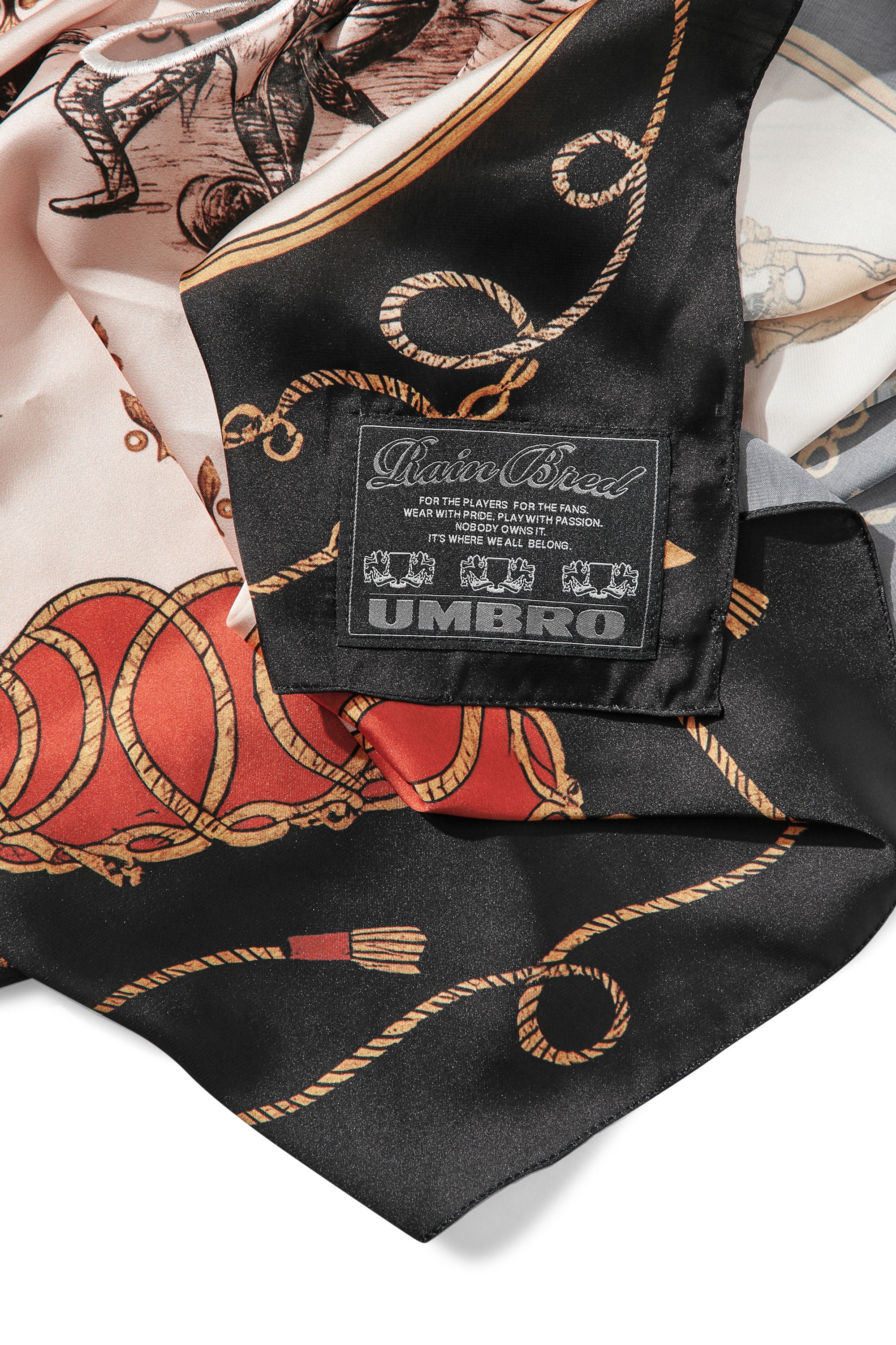 The CREST MASKED FOULARD available online with global shipping, and in PAM Stores Melbourne and Sydney.
