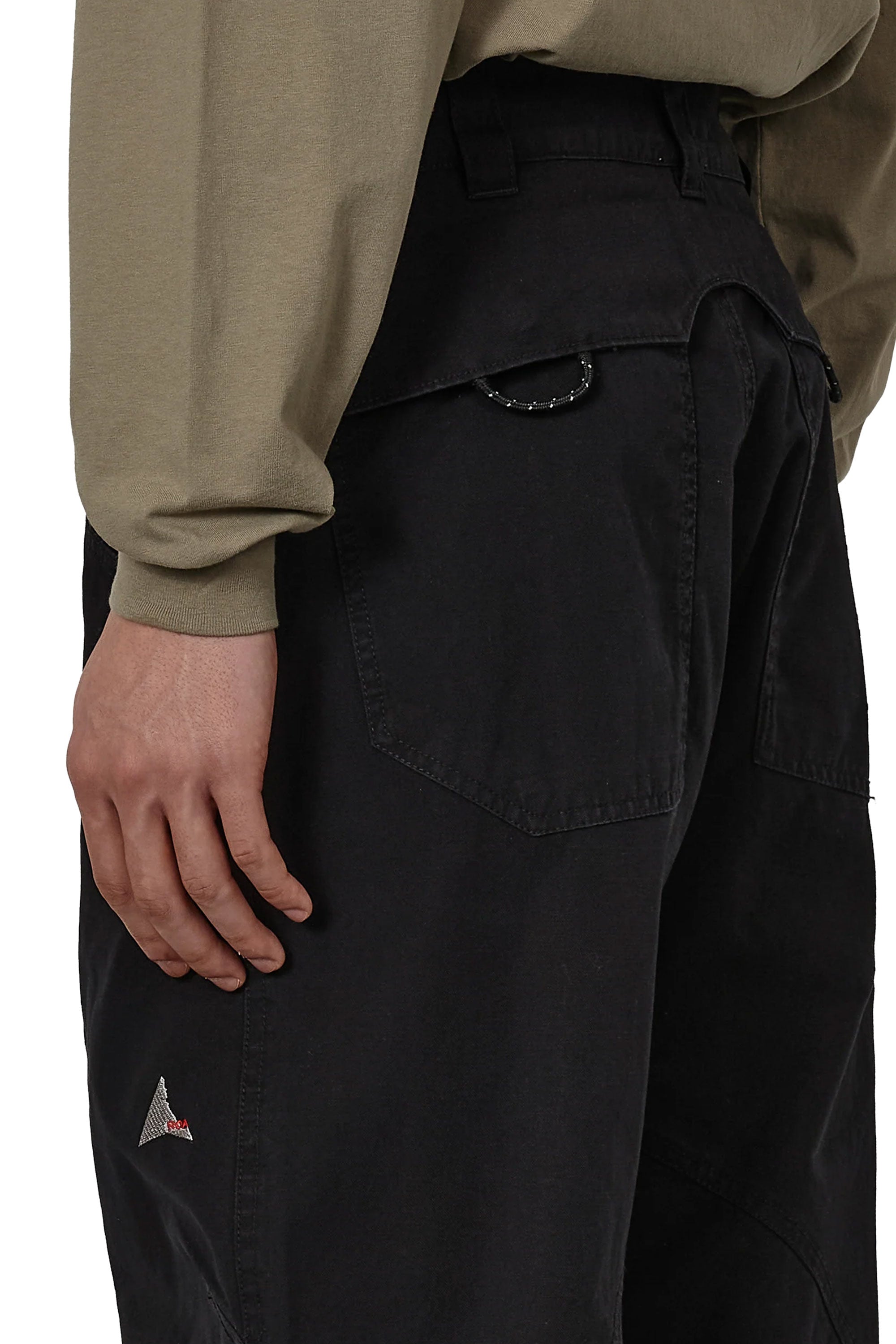 The Crimp Shaped Cotton Pants Anthracite available online with global shipping, and in PAM Stores Melbourne and Sydney.