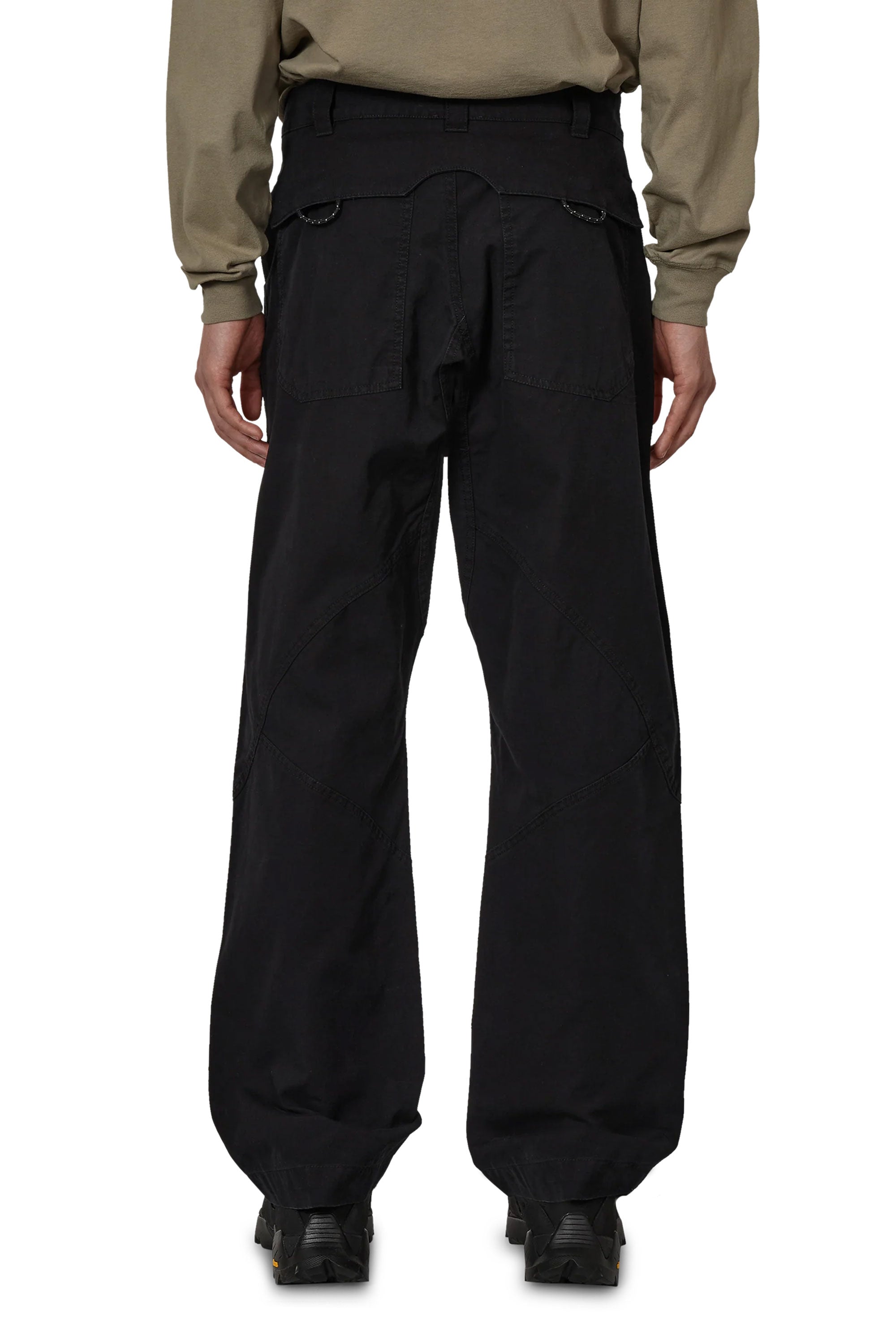 Crimp Shaped Cotton Pants Anthracite – P.A.M. (Perks And Mini) Crimp Shaped Cotton Pants Anthracite – P.A.M. (Perks And Mini)