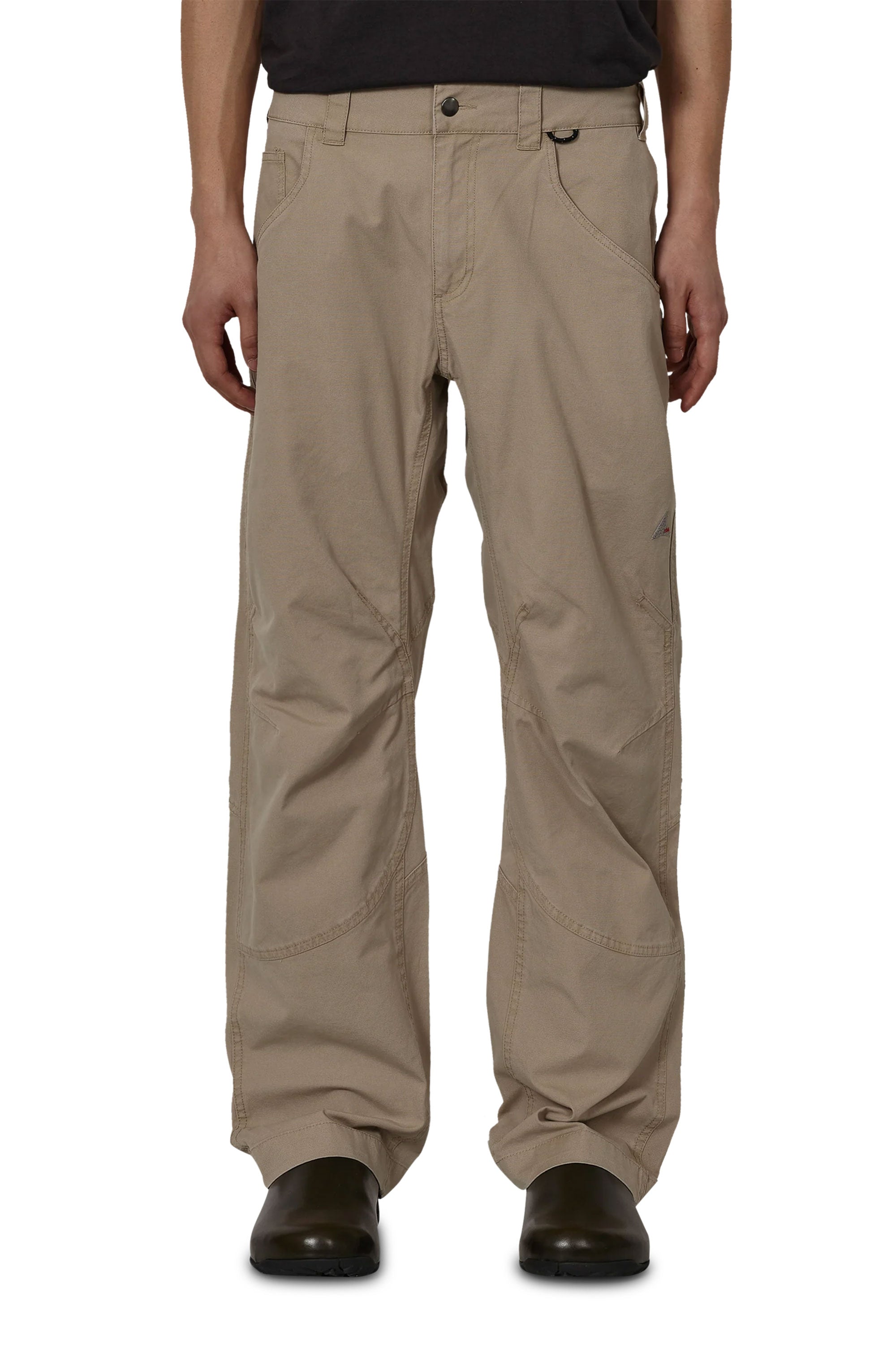 The Crimp Shaped Cotton Pants Sand available online with global shipping, and in PAM Stores Melbourne and Sydney.