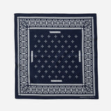 The CROSS PATTERN BANDANA NAVY available online with global shipping, and in PAM Stores Melbourne and Sydney.